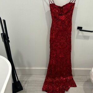 Windsor red prom dress